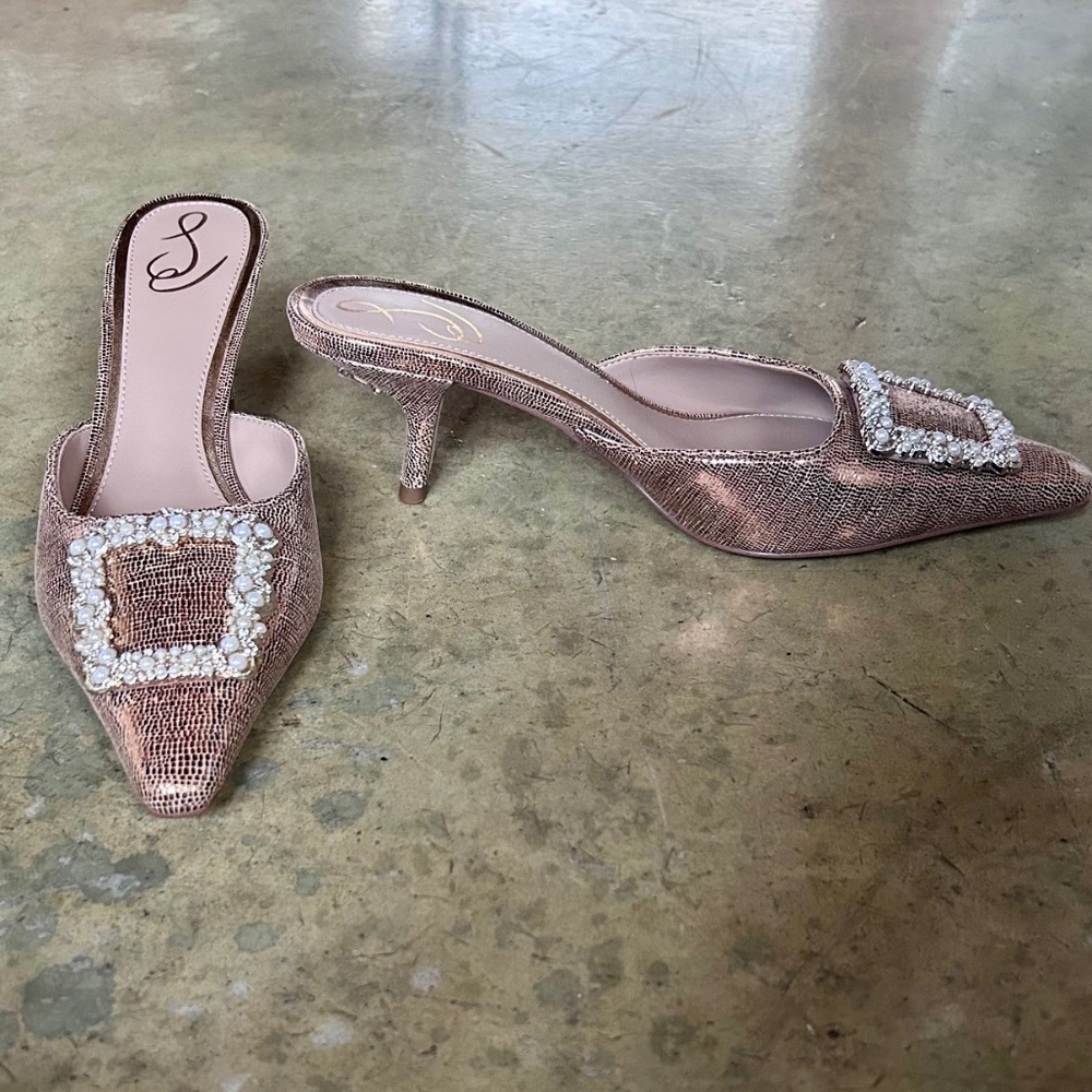 NWOB Size 8 Sam Edelman mules